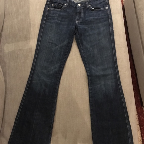 7 For All Mankind A Pocket jeans sz 28 - Picture 4 of 6